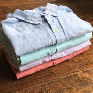 Bundle of Chaps Button Down Short Sleeve Shirts